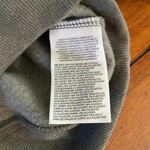 The North Face Gray Hoodie Men’s Size Small Excellent Condition - Picture 3 of 5